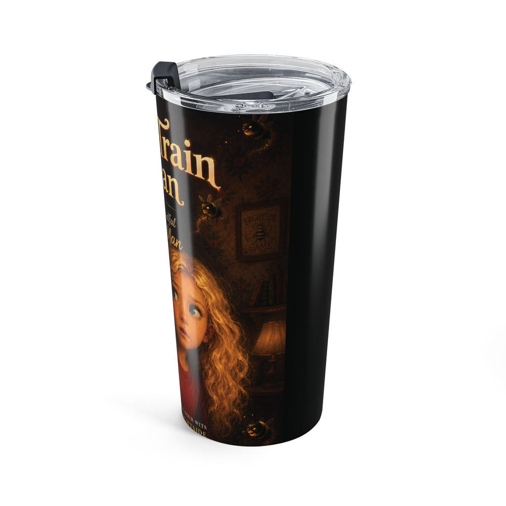 20oz Tumbler — 'The Tickle Train Man & The Dreadful Whim Man' Vintage Storybook Design