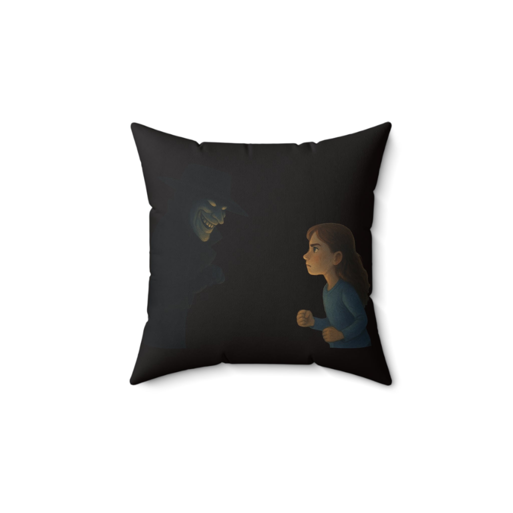 The Tickle Train Man™ Collector Pillow – Gracie and The Dreadful Whim Man