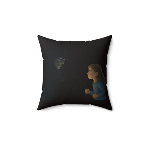 The Tickle Train Man™ Collector Pillow – Gracie and The Dreadful Whim Man