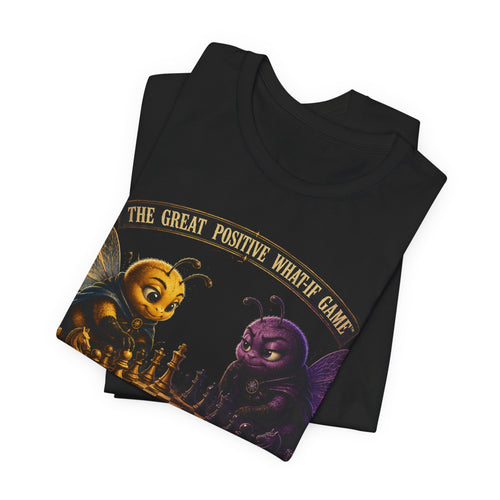 Chess Bees Graphic Tee — "Choose Your Next Move" | Brightside Bees vs. Negative Bees Shirt