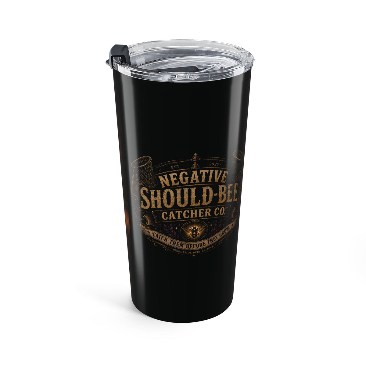 20oz Tumbler — 'The Tickle Train Man & The Dreadful Whim Man' Vintage Storybook Design