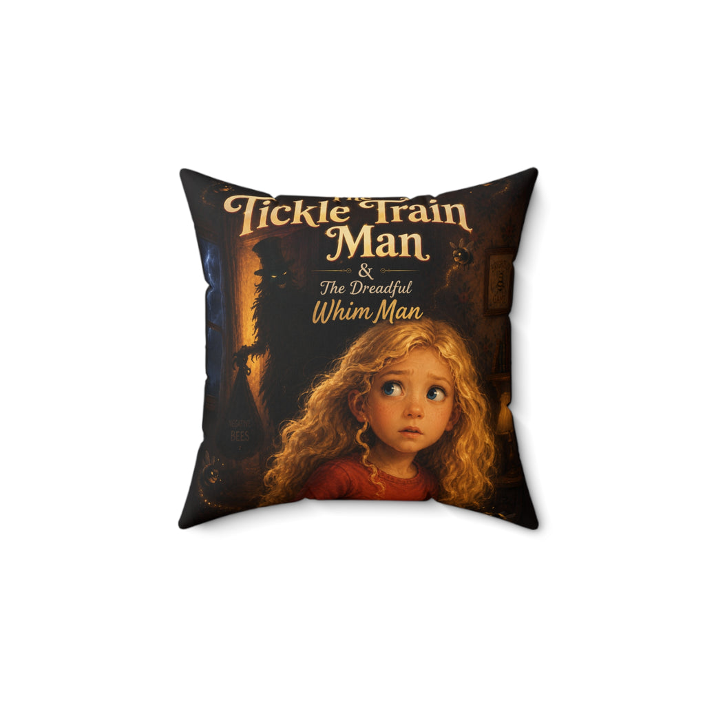 The Tickle Train Man™ Collector Pillow – Gracie and The Dreadful Whim Man
