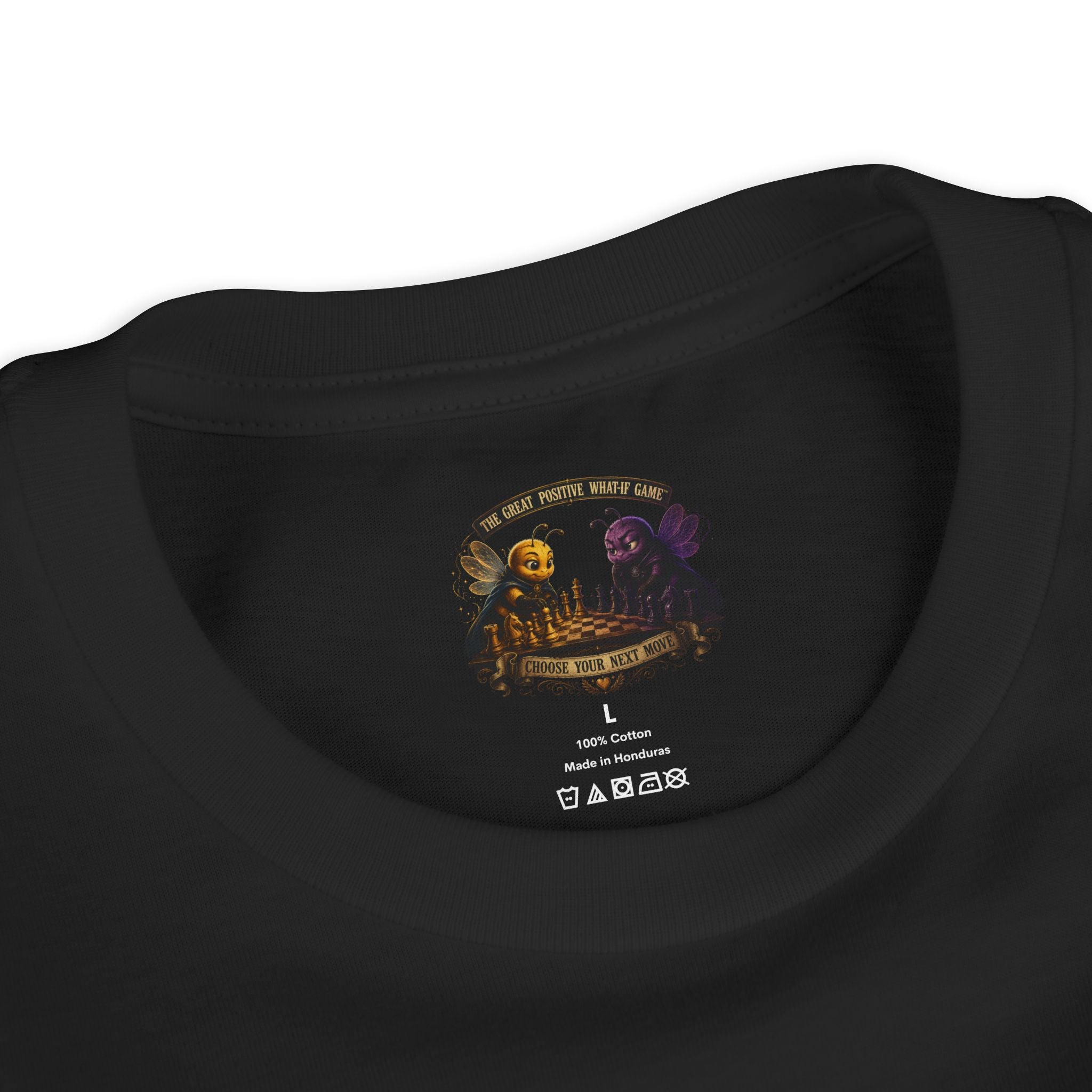 Chess Bees Graphic Tee — "Choose Your Next Move"